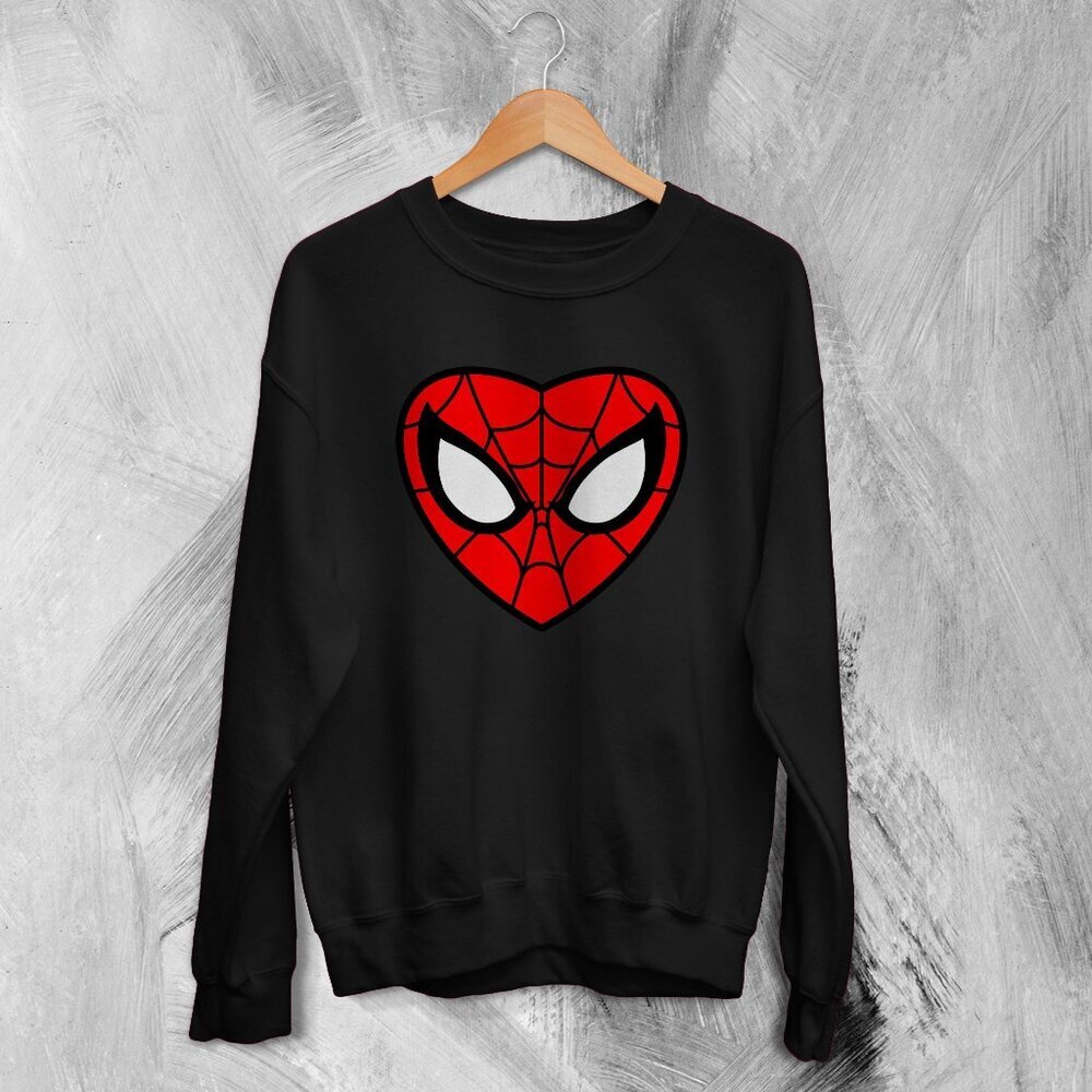 Y2K Sweatshirt Spider Heart Sweater Mary Jane Girly Gift for Girl 17